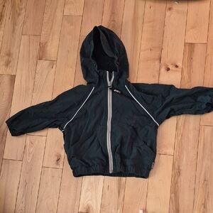 MEC Boys Size 3 Dark Green/Blue Thin Spring/Fall Coat